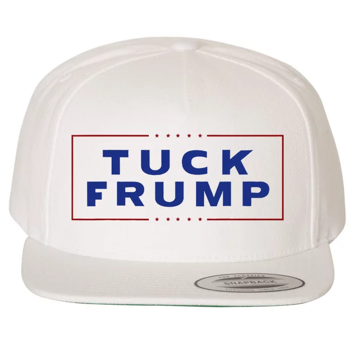 Tuck Frump Funny Anti Trump Wool Snapback Cap