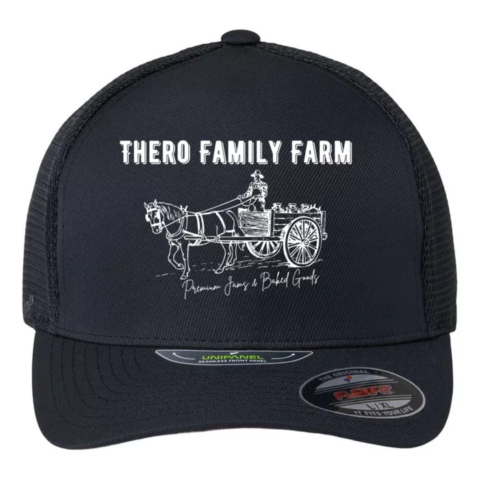 Thero Family Farm Premium Jams And Baked Goods Flexfit Unipanel Trucker Cap