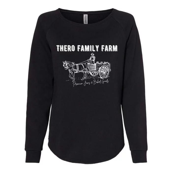 Thero Family Farm Premium Jams And Baked Goods Womens California Wash Sweatshirt