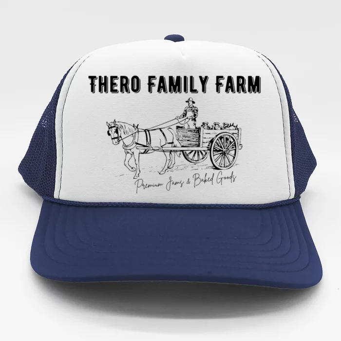 Thero Family Farm Premium Jams And Baked Goods Trucker Hat