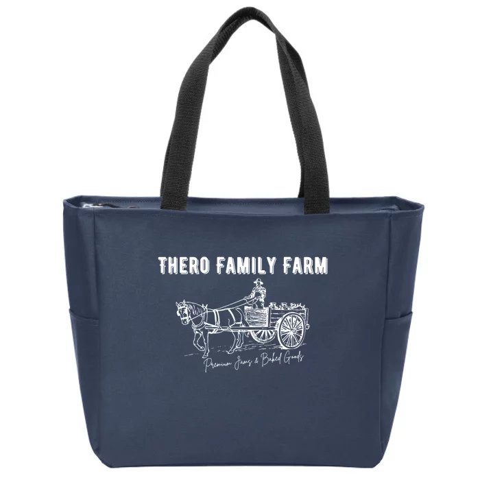 Thero Family Farm Premium Jams And Baked Goods Zip Tote Bag