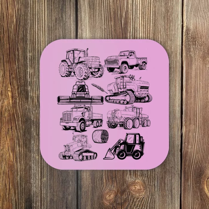 Tractor Farmer Farming Farm Trucks Coaster