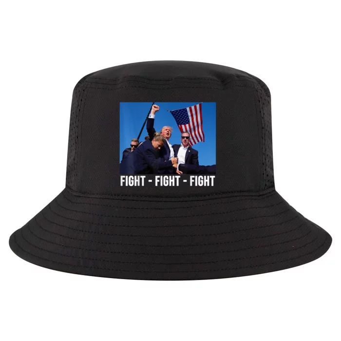 Trump Fight Fighting Fighters Supporters Americans Cool Comfort Performance Bucket Hat