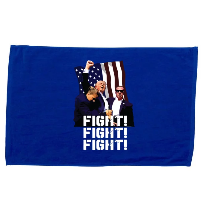 Trump Fight Fight Fight Microfiber Hand Towel