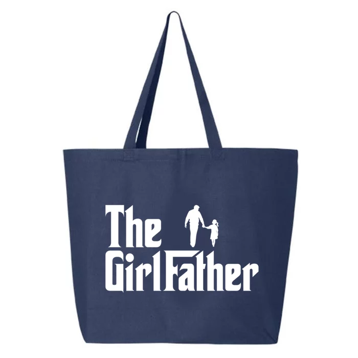 The Father Funny Dad Of Daddy Daughter Meaningful Gift 25L Jumbo Tote