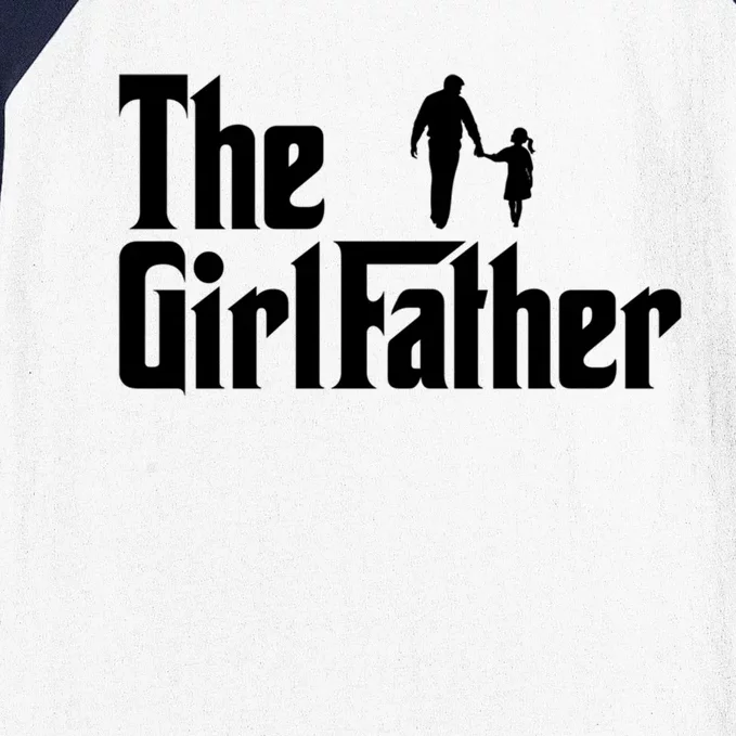 The Father Funny Dad Of Daddy Daughter Meaningful Gift Baseball Sleeve Shirt