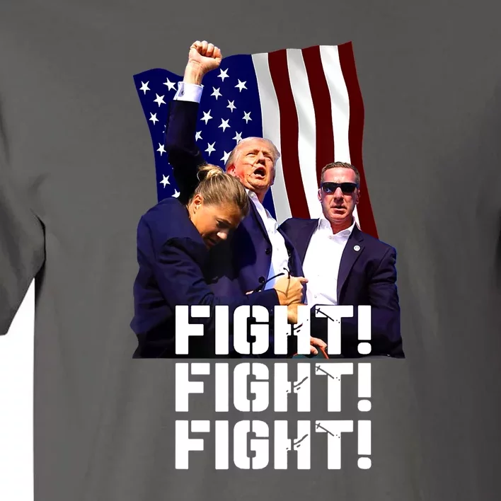 Trump Fight Fight Fight Gift Tall T-Shirt