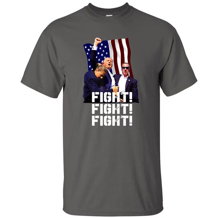 Trump Fight Fight Fight Gift Tall T-Shirt