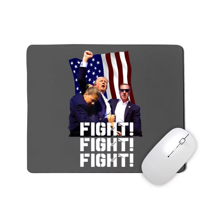 Trump Fight Fight Fight Gift Mousepad