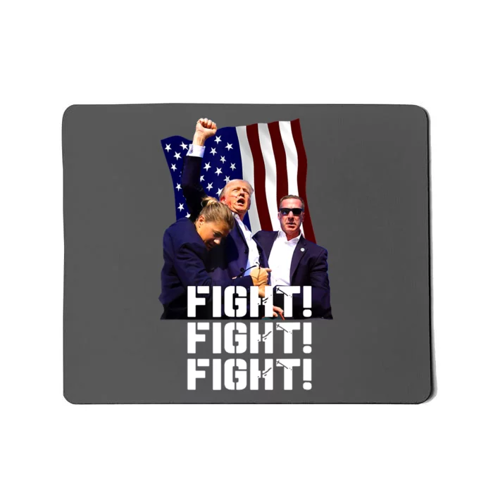 Trump Fight Fight Fight Gift Mousepad