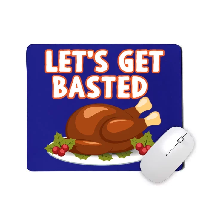 Thanksgiving Food Funny Turkey Gravy Lets Get Basted Gift Mousepad