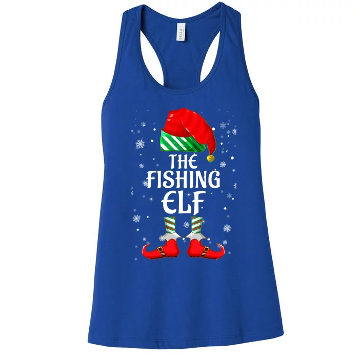 The Fishing Family Matching Group Christmas Meaningful Gift Women's Racerback Tank