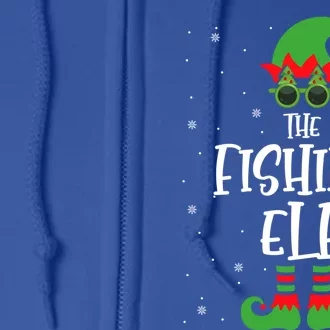 The Fishing Funny Christmas Fisher Fishing Family Great Gift Full Zip Hoodie