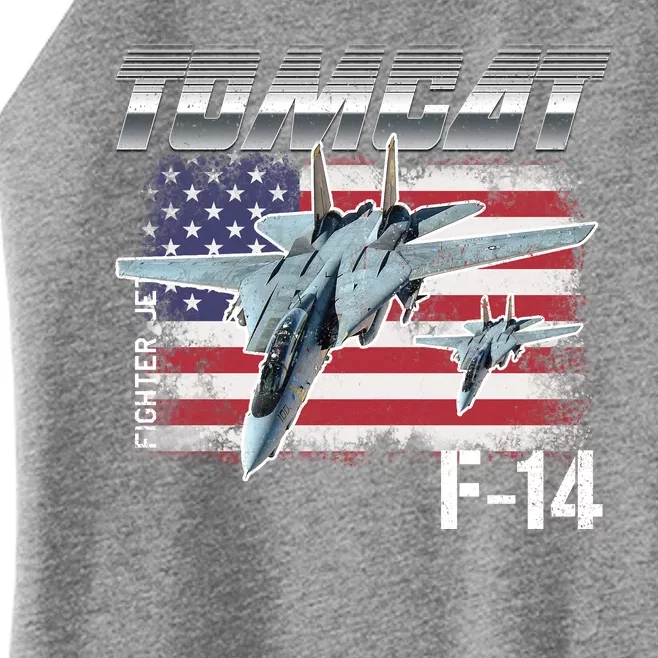 Tomcat F14 Fighter Jet Women’s Perfect Tri Rocker Tank