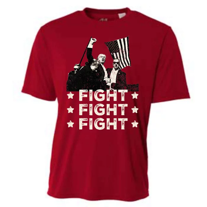 Trump Fight Fight Fight Cooling Performance Crew T-Shirt