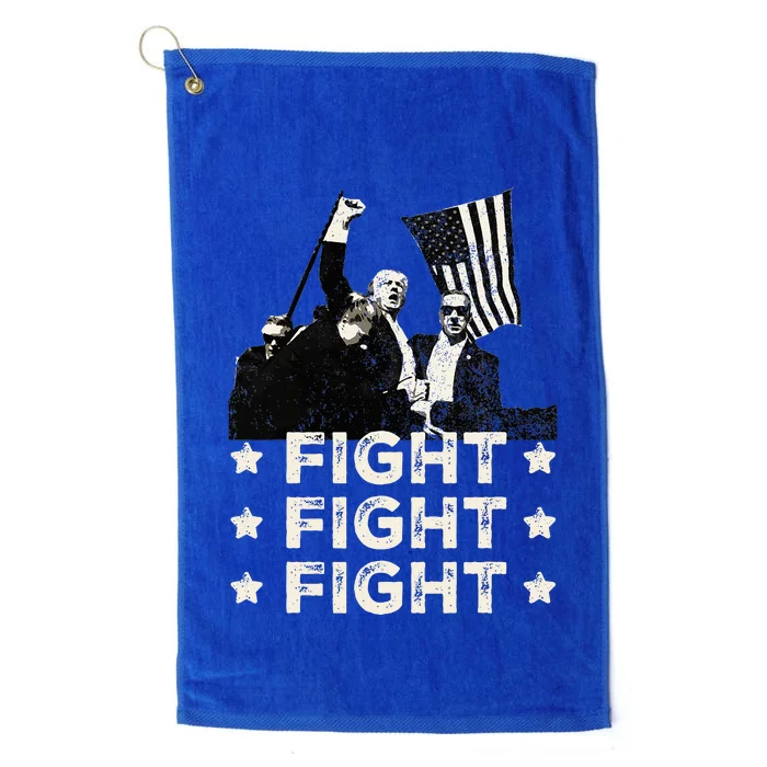 Trump Fight Fight Fight Platinum Collection Golf Towel