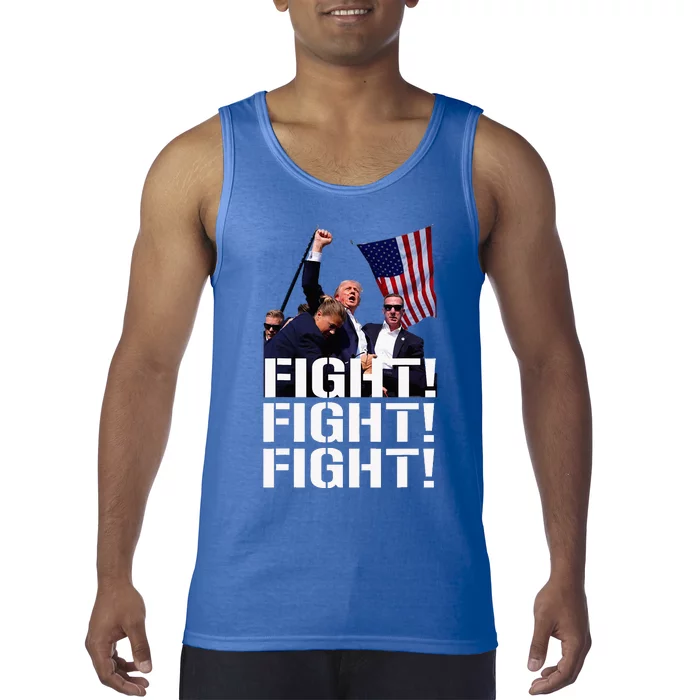 Trump Fight Fight Fight Tank Top