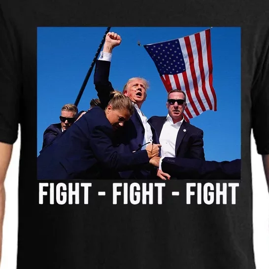 Trump Fight Fight Fight 2024 Pajama Set