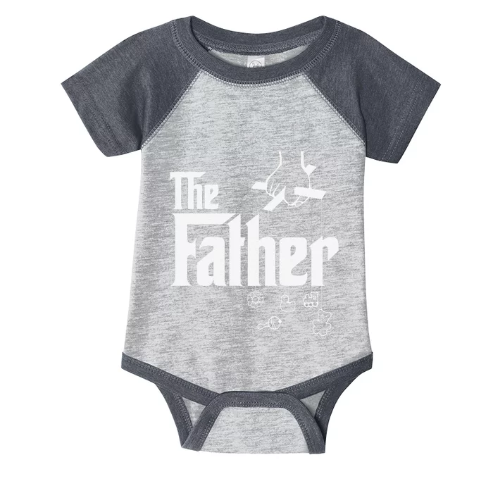 The Father! First Time Fathers Day New Dad Gift Infant Baby Jersey Bodysuit