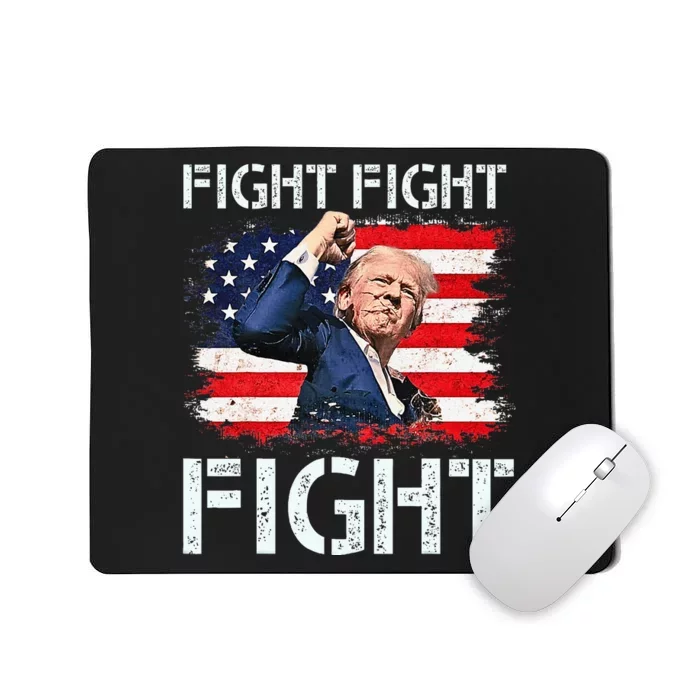 Trump Fight Fight Fight Trump Signals To Americans To Fight Mousepad