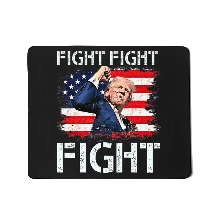 Trump Fight Fight Fight Trump Signals To Americans To Fight Mousepad