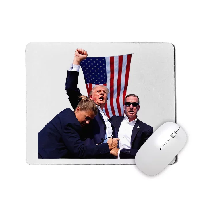 Trump Fight Fight Fight 2024 Pennsylvania Rally Mousepad