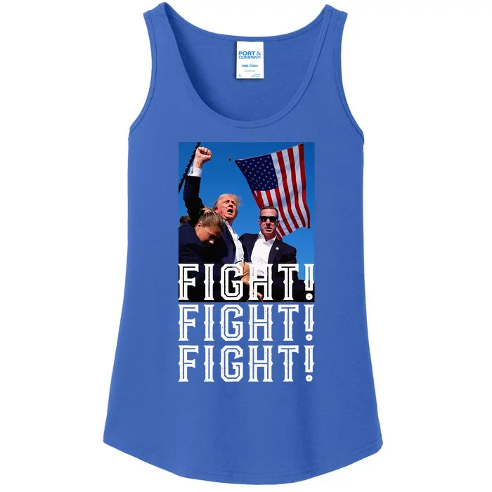 Trump Fight Fight Fight 2024 Ladies Essential Tank