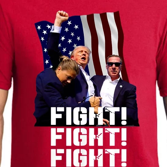 Trump Fight Fight Fight Pajama Set