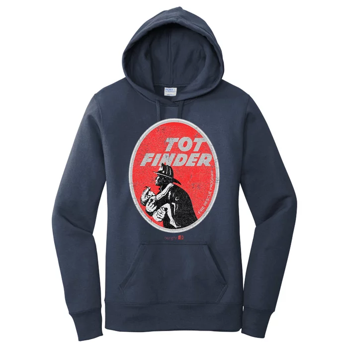 Tot Finder Fire Rescue Women's Pullover Hoodie