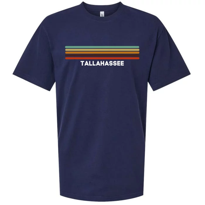 Tallahassee Florida Fl Us Cities Of America Retro Cute Gift Sueded Cloud Jersey T-Shirt