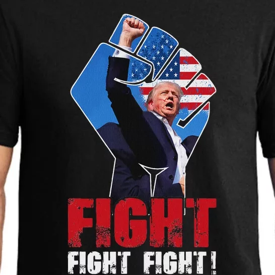 Trump Fight Fight 2024 Pajama Set