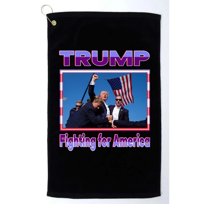 Trump Fighting For America Platinum Collection Golf Towel