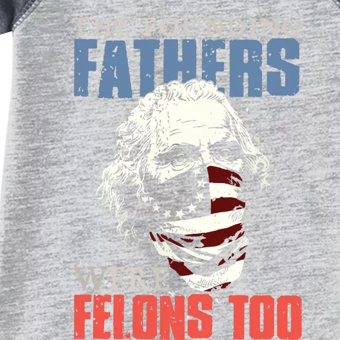 The Founding Fathers Were Felons Too Infant Baby Jersey Bodysuit