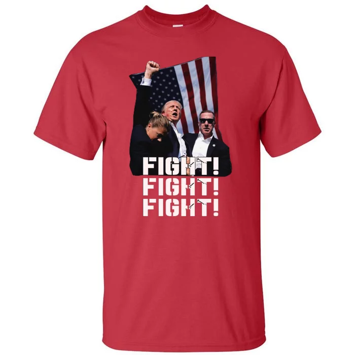 Trump Fight Fight Fight Tall T-Shirt