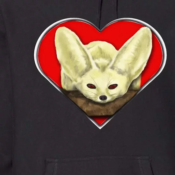 Tiny Fennec Fox Premium Hoodie