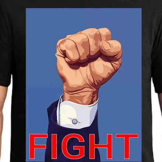 Trump Fist. Fight Fight Fight Pajama Set