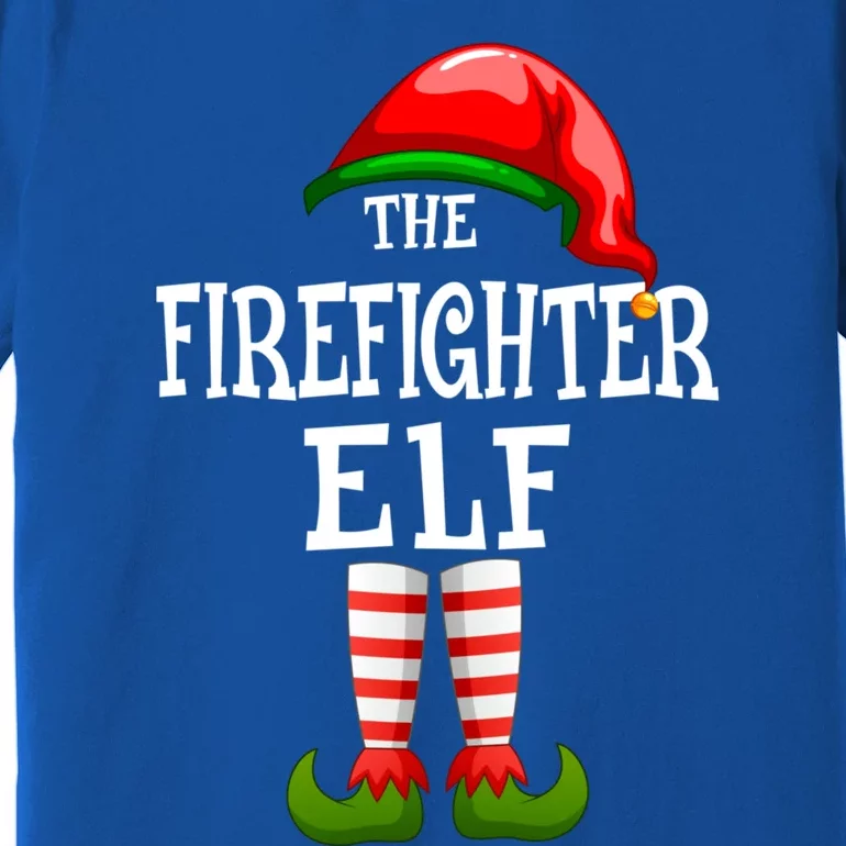 The Firefighter Family Matching Xmas Group Pajama Gift Premium T-Shirt