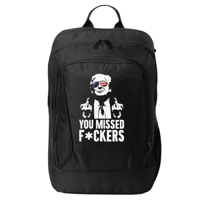 Trump Fight Fight Fight City Backpack