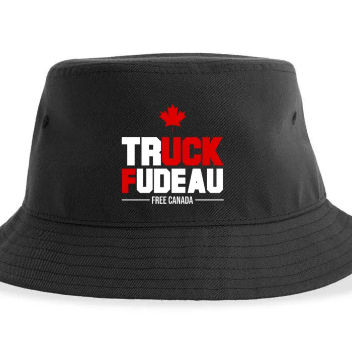 Truck Fudeau Fuck Free Canada Sustainable Bucket Hat