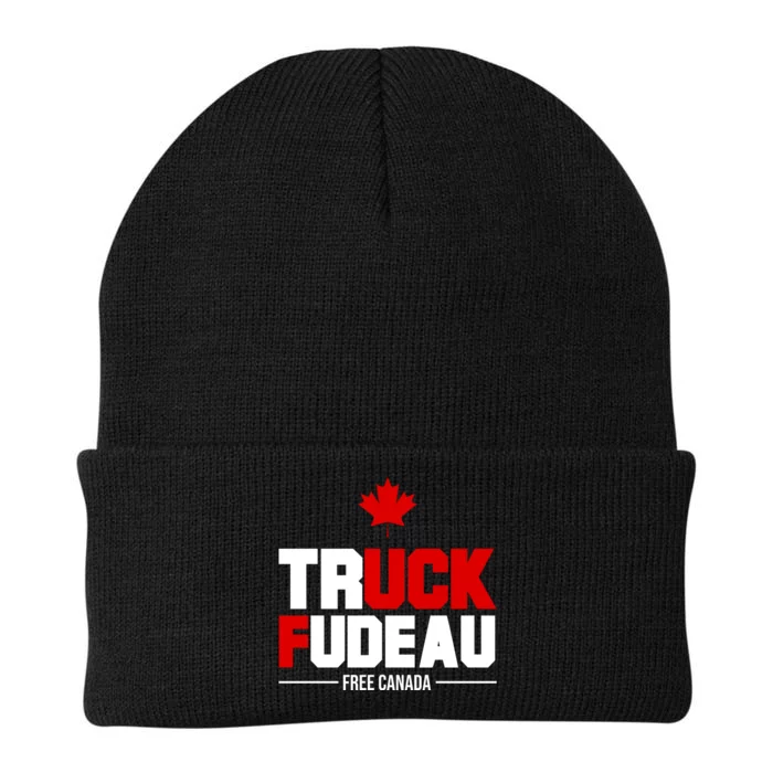 Truck Fudeau Fuck Free Canada Knit Cap Winter Beanie