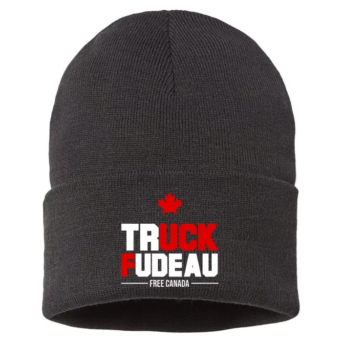 Truck Fudeau Fuck Free Canada Sustainable Knit Beanie