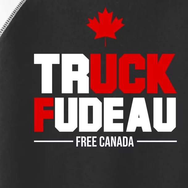 Truck Fudeau Fuck Free Canada Toddler Fine Jersey T-Shirt