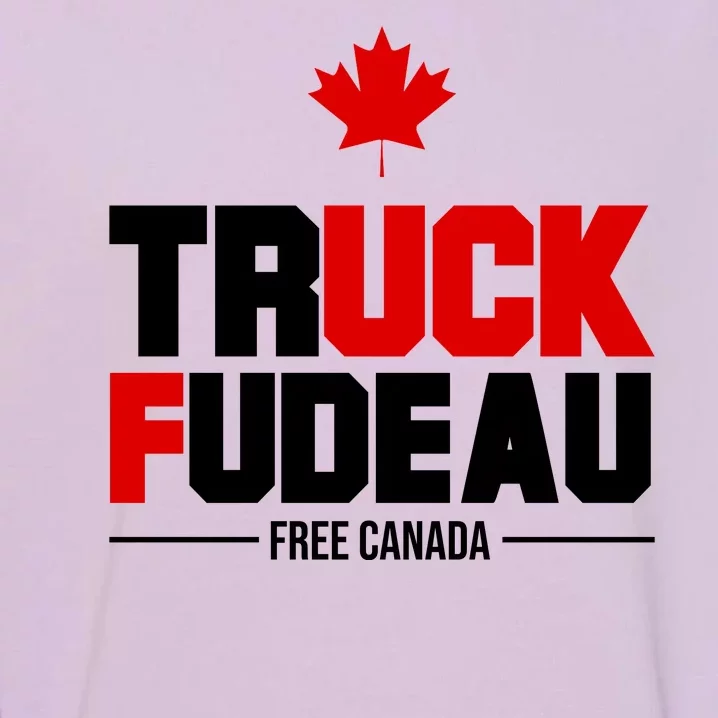 Truck Fudeau Fuck Free Canada Garment-Dyed Sweatshirt