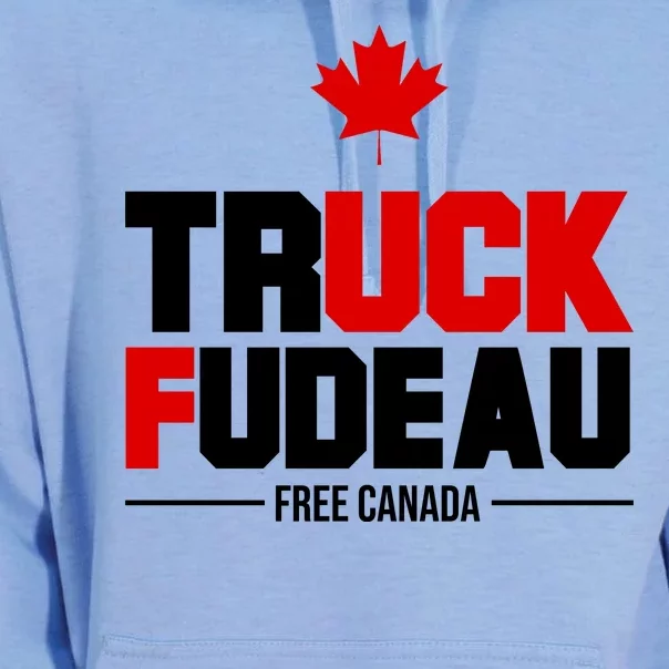 Truck Fudeau Fuck Free Canada Unisex Surf Hoodie