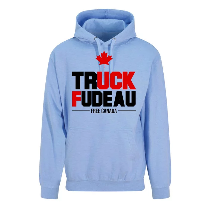 Truck Fudeau Fuck Free Canada Unisex Surf Hoodie