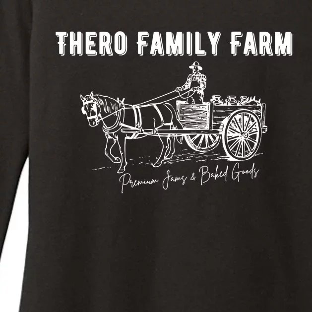 Thero Family Farm Womens CVC Long Sleeve Shirt