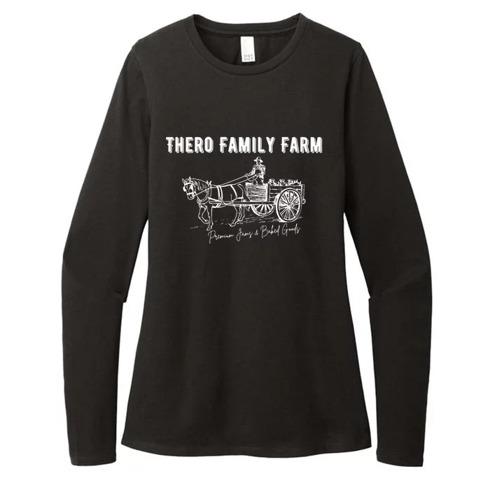 Thero Family Farm Womens CVC Long Sleeve Shirt