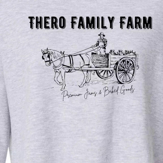 Thero Family Farm Cropped Pullover Crew