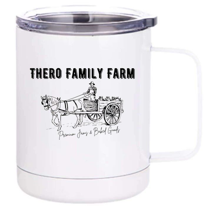 Thero Family Farm Front & Back 12oz Stainless Steel Tumbler Cup