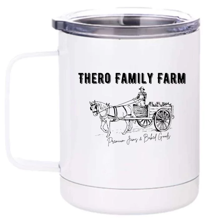 Thero Family Farm Front & Back 12oz Stainless Steel Tumbler Cup